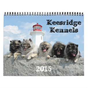 2016 Keesridge Kennels Calendar
