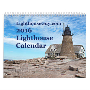 2016 LighthouseGuy.com Calendar
