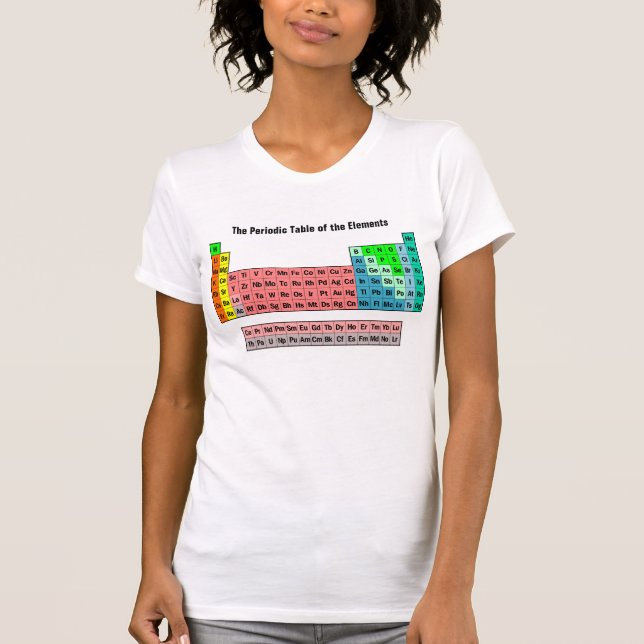 2016 Periodic Table of the Elements T-Shirt (Front)