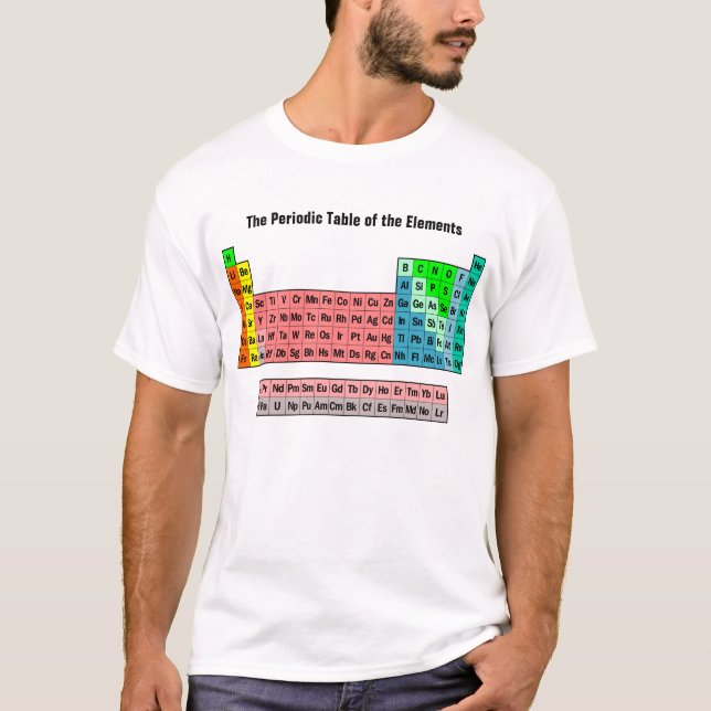 2016 Periodic Table of the Elements T-Shirt (Front)