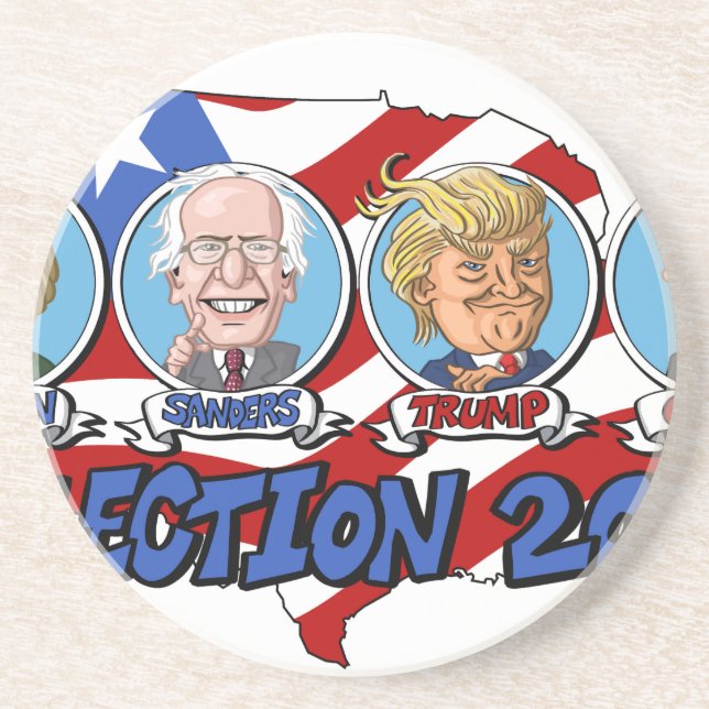 2016 Presidential Election Coaster (Front)