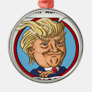 2016 Presidential Election Metal Tree Decoration