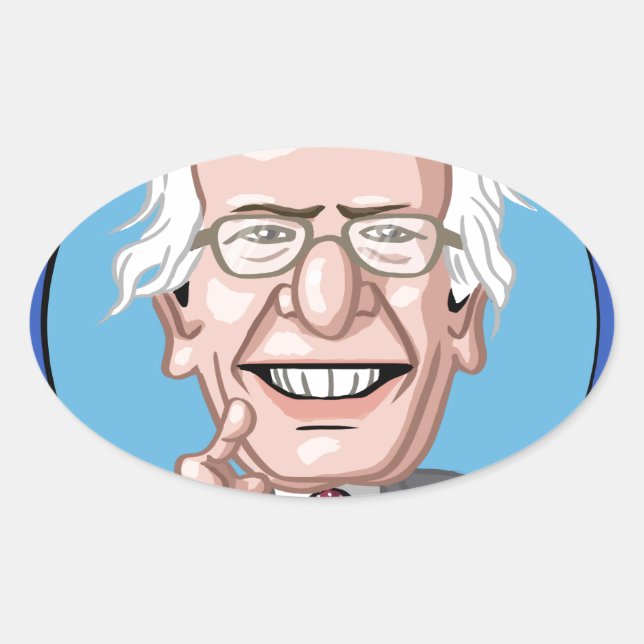 2016 Presidential Election Oval Sticker (Front)