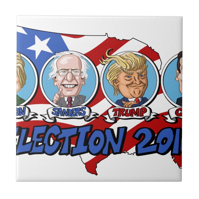 2016 Presidential Election Tile (Front)