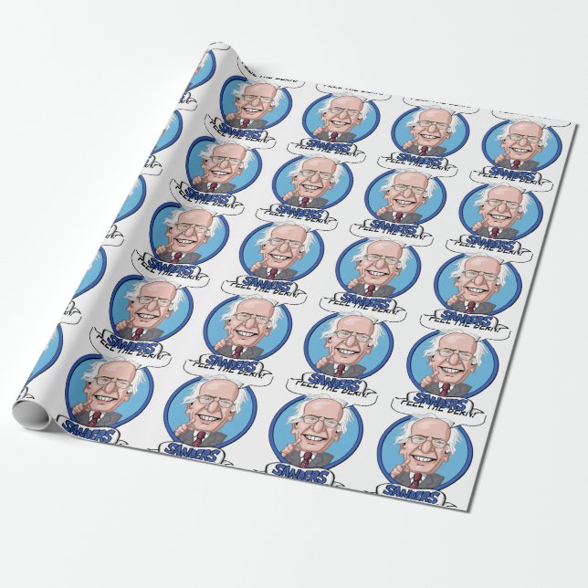 2016 Presidential Election Wrapping Paper (Unrolled)