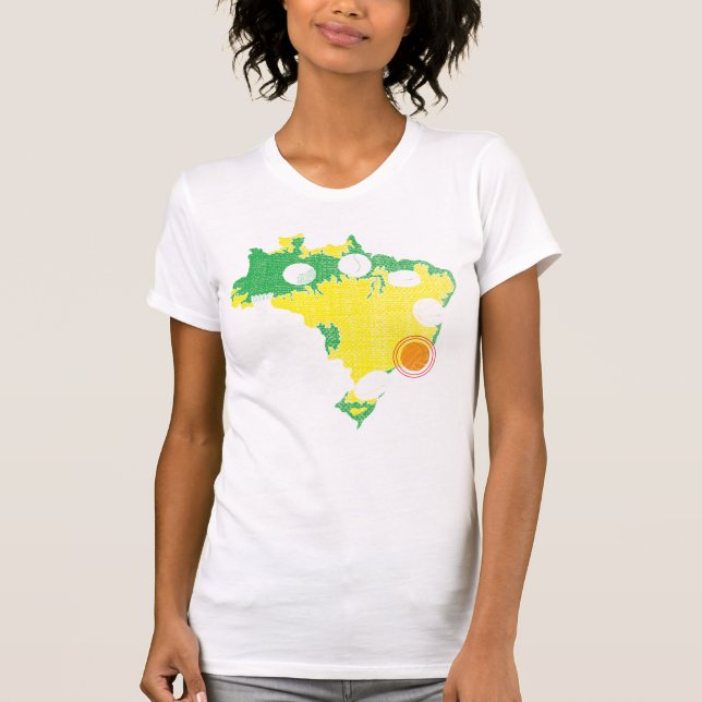 2016 Rio Olympic Brasil T-Shirt (Front)
