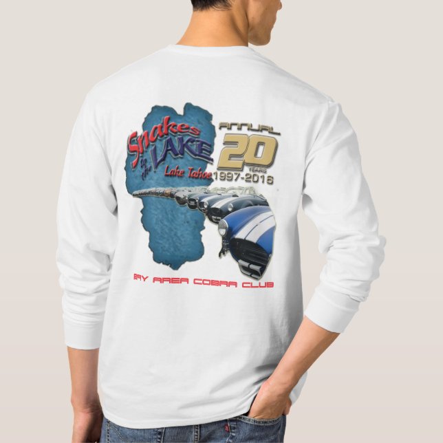 2016 Snakes Long Sleeve *(FRONT & Back) T-Shirt (Back)