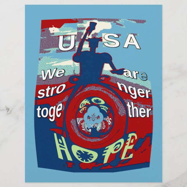 2016 USA Have a Nice Day Hillary Stronger Together (Front)