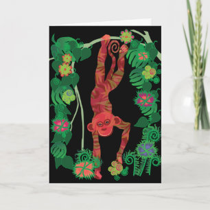 2016 year of the Monkey greeting cards