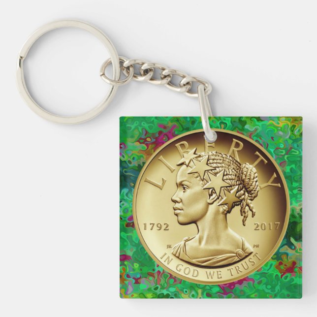 2017 American Liberty 225th Annive Key Ring (Front)