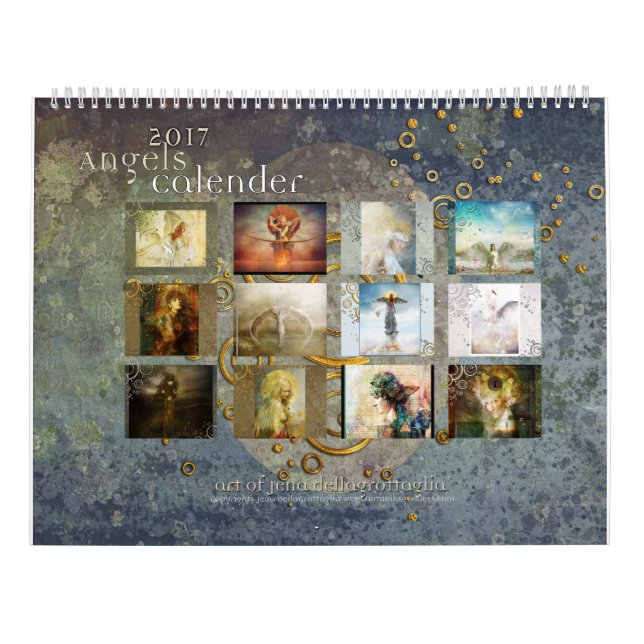 2017 Angels Calendar (Back)