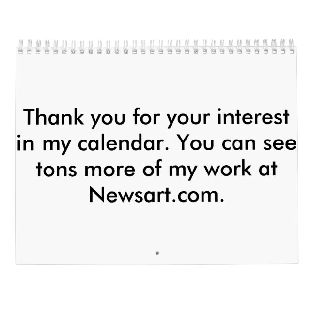 2017 Calendar (Back)