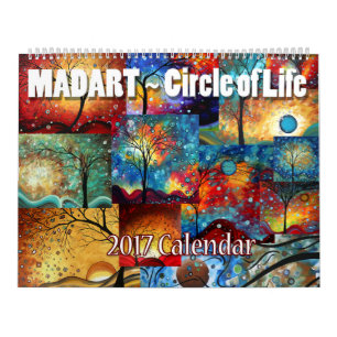 2017 Calendar Circle of Life from Megan Duncanson