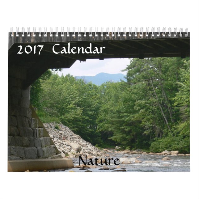 2017 Calendar-Nature Calendar (Cover)