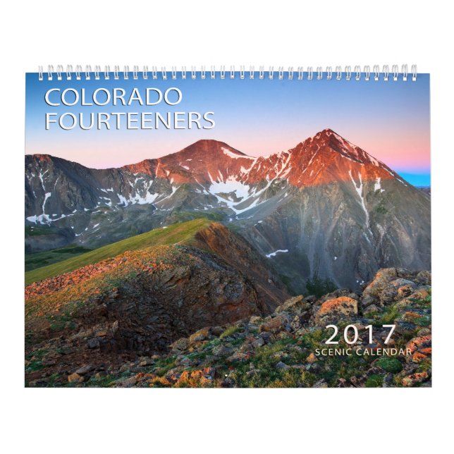 2017 Colorado Fourteerners Calendar (Cover)