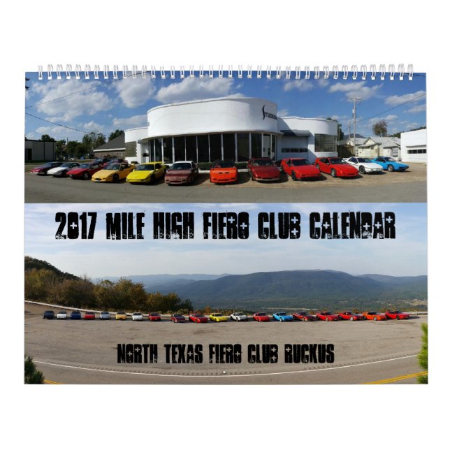 2017 Fiero Calendar (Cover)