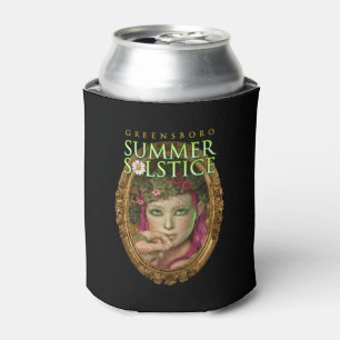 2017 Greensboro Summer Solstice Festival Keepsake Can Cooler