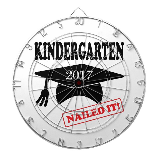 2017 Kindergarten Nailed It Dartboard (Front)