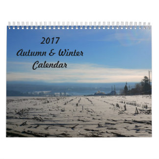 2017 New England Autumn n Winter Calendar