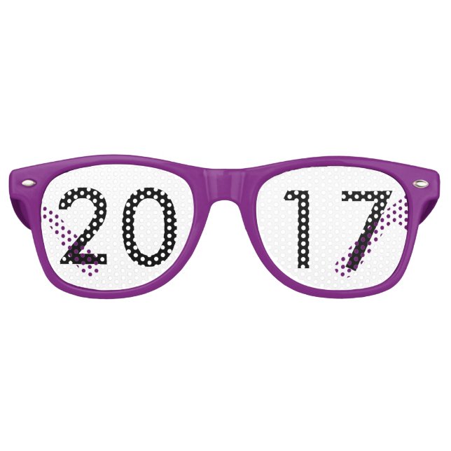 2017 New Years Glasses (Customise) (Front)