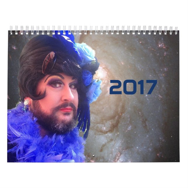 2017 Science Fiction Non Binary Gay Drag Calendar (Cover)