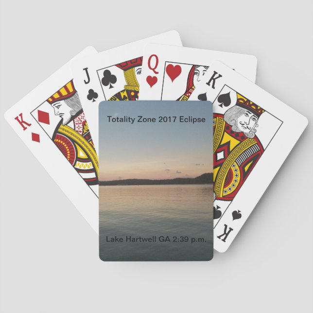 2017 Solar Eclipse Playing Cards (Back)