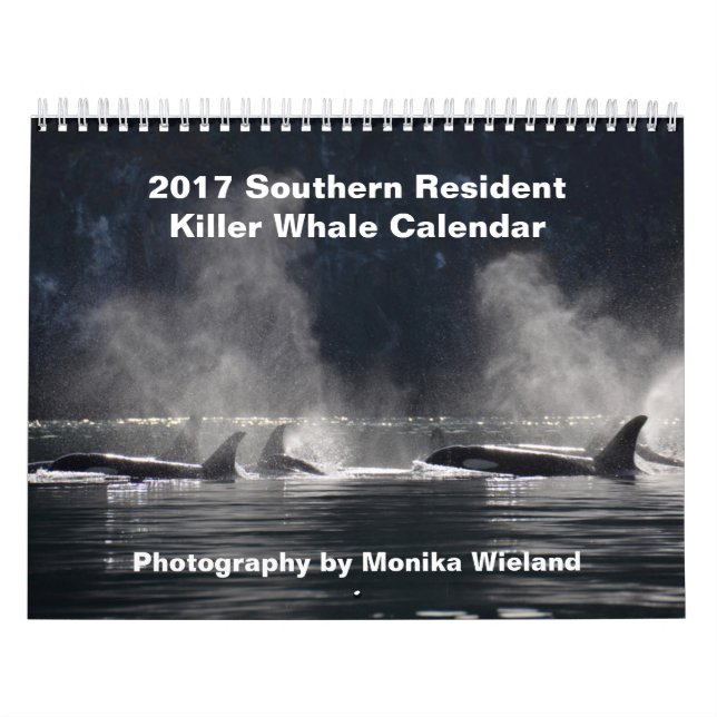 2017 Southern Resident Killer Whale Calendar (Cover)