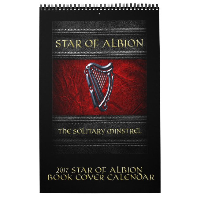2017 Star of Albion Book Cover Calendar (Cover)