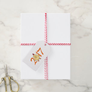 2017 Year of the Rooster (customisable version) Gift Tags