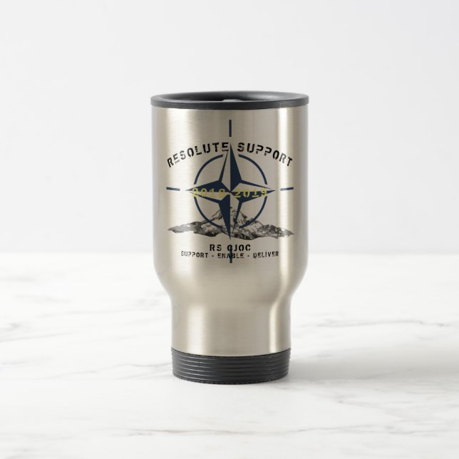 2018-2019 Resolute Support Travel Mug (Center)