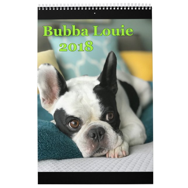 2018 Bubba Louie Calendar (Cover)