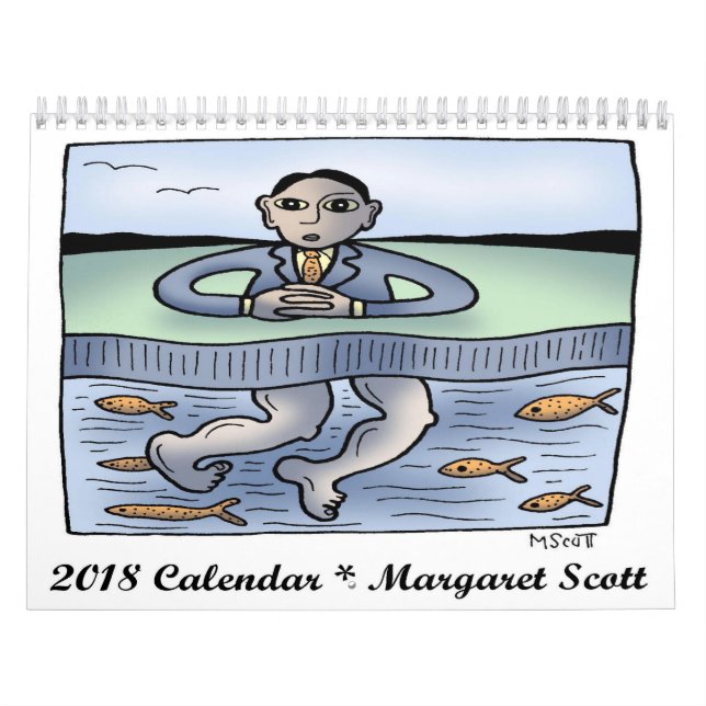 2018 Calendar by Margaret Scott (Cover)