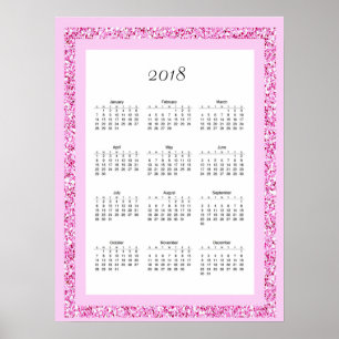 2018 Calendar Poster, Poster
