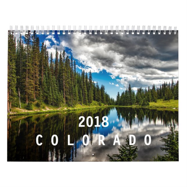 2018 Colorado Calendar (Cover)