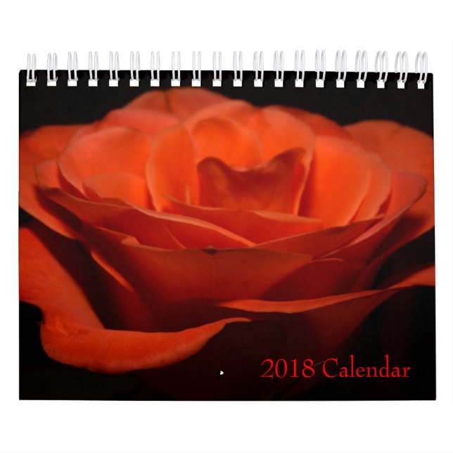 2018 Floral Calendar (Cover)