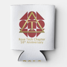 2018 "Geometric Rose" 50th Anniversary Can Cooler