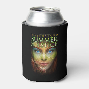 2018 Greensboro Summer Solstice Festival Keepsake Can Cooler