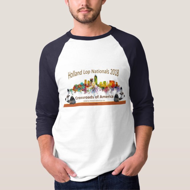 2018 Holland Lop Nationals Men's Jersey T-Shirt (Front)