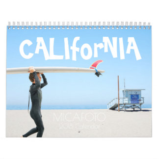 2018 MICAFOTO Calendar "CALIforNIA" US ver.