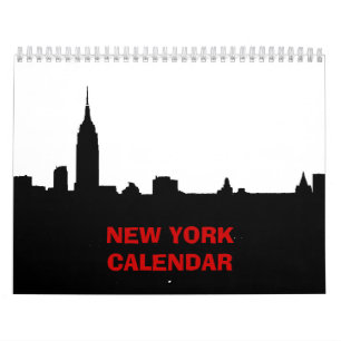 2018 New York Calendar (Black & White)