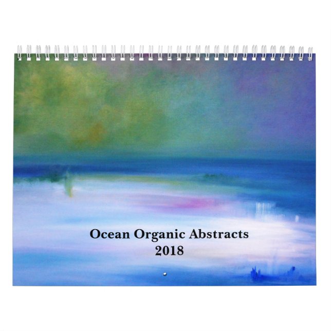 2018 Ocean Organic Abstracts Calendar (Cover)