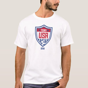 2018 USA United States Soccer National Team Soccer T-Shirt