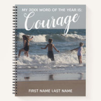 2018 Word of the Year Courage Ocean Waves Children