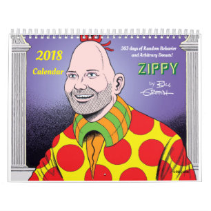 2018 ZIPPY CALENDAR