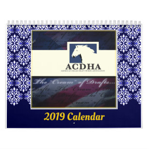 2019 ACDHA Calendar