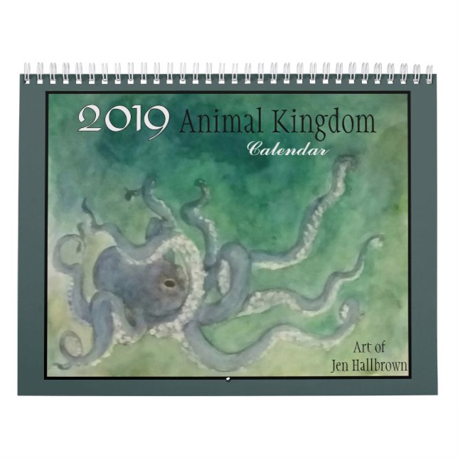 2019 Animal kingdom Calendar (Cover)