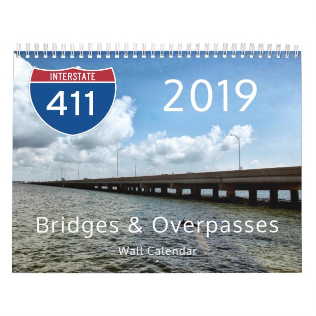 2019 Bridges & Overpasses Calendar (Cover)