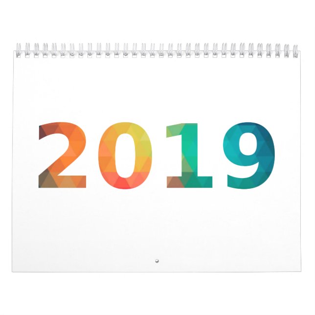 2019 Calendar (Cover)