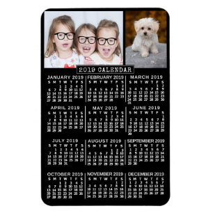 2019 Calendar (See Description for New Version)  Magnet