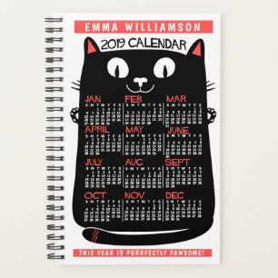 2019 Calendar (See Description for New Version) Planner